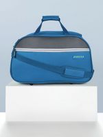 ARISTOCRAT 41 L Hand Duffel Bag – Enigma Polyester Softsided Cabin size 2Wheels – Blue – Large Capacity