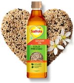 Saffola Cold Pressed Sesame Oil | Helps Lower Cholesterol | Goodness of Omega 6 Sesame Oil PET Bottle (1 L)