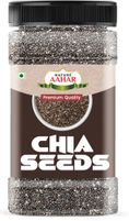 Nature Aahar Raw Chia for Weight loss with Omega 3 and Fiber, Rich in Calcium, Chia Seeds Chia Seeds, Black Chia Seeds (500 g)