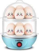 Nova Double Layer Electric Egg Boiler NEC 1532 Egg Cooker (Blue, …more
