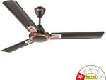Orient Electric Ujala Prime Superior Air Flow BEE-1 Star Rated Rust-Proof blades with 5 Year Warranty Energy Saving 1200 mm Ceiling Fan (1 Star | Smoke Brown | Pack of 1)