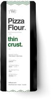 TWF Thin Crust Pizza Flour, 1 kg x 2, Flour 00 alternative (2 kg, Pack of 2)
