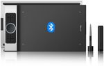 XP Pen Deco Pro MW Graphic Tablet with tilt support, 8 shortcut keys, 8192 levels of pressure sensitivity,1 roller wheel and Bluetooth connectivity 11 x 6 inch Graphics Tablet Connectivity – USB, Bluetooth (Black)