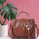 Dressberry Women Brown Handbag