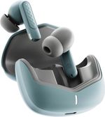 Goboult Z40 v2.0 70Hrs Battery Life, Quad Mic ENC, 13mm Drivers, 45ms Low Latency, 5.4v Bluetooth Headset (Arctic Blue, True Wireless)