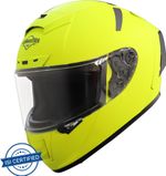 Steelbird SA-2 Aeronautics Motorbike Helmet (Fluo Neon)