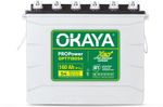 OKAYA 54 Months Warranty Tubular Inverter Battery (160 Ah, OPTT19054)