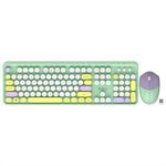 ZEBRONICS Zeb-Companion 301 (Garden) Wireless Standard Desktop Keyboard Compatible with Desktop, iPad, Laptop, Mac, Tablet (Garden)