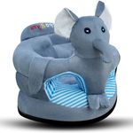 Floating Dreams Fabric Sofa (Finish Color – Elephant – Grey, Pre-assembled)