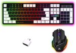 Ant Esports KM1410 Wired Gaming Keyboard and Mouse Combo Set (Black)