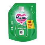 Henko Stain Care Detergent Liquid Front Load Liquid Detergent Fresh Liquid Detergent (4 L)