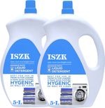 ISZK Liquid Detergent 10LWorks on Both Manual & Machine Wash & Reduces Lint Formation Lavender Liquid Detergent (2 x 5000 ml)