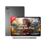 Lenovo Idea Tab Plus with Pen 12 GB RAM 256 GB ROM 12.1 inch with Wi-Fi+5G MediaTek 6400 Tablet (Luna Grey)
