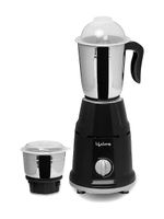 Lifelong Mixer with Mini Jar for Chutney & Liquidizing Jar 500 W Mixer Grinder (LLMG93 | 2 Jars | Black)