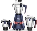 HAVELLS Atomica 1000 W Mixer Grinder (Atomica 1000W 3 Jar Mixer Grinder, 3 Speed, Stainless steel blade | 3 Jars | Dark Blue, Brown)