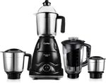 Prestige Plus 750 W Juicer Mixer Grinder (Atlas Plus | 4 Jars | with Flow Breaker Design | Black, Grey)