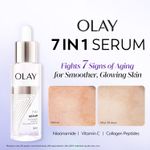 OLAY 7in1 Serum, Fight 7 Signs of Aging with Niacinamide, Vitamin C, Collagen Peptide (30 g)