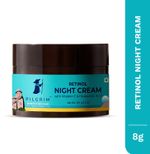 Pilgrim Retinol Night Cream with Vitamin C | Anti Ageing | For Wrinkles & Fine Lines (8 g)