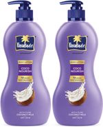Parachute Advansed Coco Nourish Body Lotion, With Pure Coconut Milk, 100% Natural, Dry Skin (800 ml)