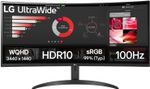 LG UltraWide 86.36 cm (34 inch) Curved WQHD VA Panel