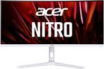 Acer Nitro 75.0 cm (30 inch) Curved WFHD VA Panel with ErgoStand, VESA DisplayHDR 400, 1500R Curvature, DCI-P3 93% wide color gamut, Display Widget, 2X2W Inbuilt Speakers, Blue Light Shield Ultrawide Gaming Monitor (XZ306C) (Frameless, AMD Free Sync, Response Time: 1 ms, 200 Hz Refresh Rate)