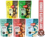 YUM YUM Dry fruits combo pack of 5 Healthy Badam, Kaju, Pista, Ki…more