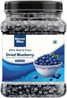 Marwar Bites Naturally Sweet & Delicious Premium Dried Blueberries Healthy Dry Fruit For Gift Blueberry (1 x 250 g)