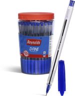 Reynolds DFine Ball Pen (Pack of 70, Ink Color – Blue)