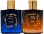OSCAR Forever Aqua Sports & Oud Intense Premium Perfume Combo | Strong & Long Lasting Eau de Parfum  –  200 ml (For Men & Women)