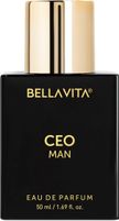 BELLAVITA CEO MAN Eau De Perfume ,Long Lasting Notes of Tonka,Agarwood & Ambergris Eau de Parfum  –  50 ml (For Men)
