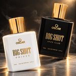 OSCAR Big Shot Jazz Club & Privee Premium Perfume Combo | Strong & Long Lasting Eau de Parfum  –  200 ml (For Men & Women)