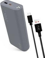 PLAY 20000 mAh 22.5 W Power Bank (Grey, Lithium Polymer, Fast Charging, Power Delivery 3.0, Quick Charge 3.0 for Laptop, Mobile)