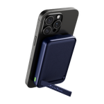 URBN 10000 mAh 22.5 W Wired & Wireless With MagSafe Compact Pocket Size Power Bank (Blue, Lithium, Fast Charging for Mobile, Earbuds)