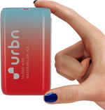 URBN 10000 mAh 20 W Nano Pocket Size Power Bank (Watermelon Ice, Lithium-ion, Fast Charging for Mobile, Speaker, Tablet, Speaker)