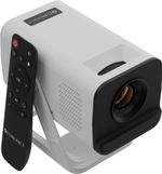 ZEBRONICS Zeb-Pixa Play 35(White) (4000 lm / Wireless / Remote Controller) Portable Projector (White)