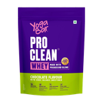 Yogabar Whey Protein Isolate + Concentrate|Chocolate 907g|25g Protein/Scoop|2lbs Whey Protein (907 g, Delicious & Chocolatey)