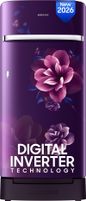 Samsung 189 L Direct Cool Single Door 5 Star Refrigerator with Base Drawer  with Digital Inverter, Single Touch Defrost, 2026 Model (CAMLLIA PURPLE, RR21H2H25CR/HL)