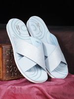 Bata Women Flats Sandal (Blue , 5)