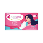 everteen SKIN THIN Premium XL Pads| Rash-Free, Dermatologically Tested – 1 Pack (285mm) Sanitary Pad (Pack of 40)