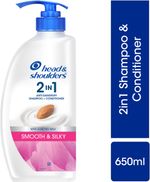 HEAD & SHOULDERS Smooth and Silky 2-in-1 Anti-Dandruff Shampoo + …more