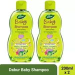 Dabur Baby Shampoo 200ml Contains Aloe Vera & Gooseberry (400 ml)