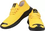 CALCADOS Mesh Sport Running Shoes For Men (Yellow , 6)