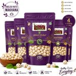 ENGLISH NUTS Classic Makhana Makhana (4 x 250 g)