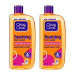 Clean & Clear Foaming 480ml| Clinically proven| Pimple & Acne removal Face Wash (480 ml)