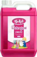 IGREJA Washing machine liquid detergent top load and front load -Pink (5 ltr) Rose Liquid Detergent (5 L)