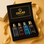 OSCAR Luxury Unisex Perfume Gift Set 4×20 ML with Long Lasting Fragrance Perfume  –  80 ml (For Men & Women)
