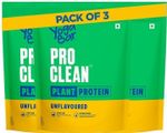 Yogabar Plant Protein Unflavoured | 28g per scoop | Clean protein Plant-Based Protein (1.5 kg, Unflavoured)