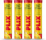 The Plant Fix Plix Apple Cider Vinegar 15 Effervescent Tablet with mother Mango (4 x 15 Tablets)