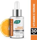 Joy Vitamin C+ Bright Radiance Spot Reduction Skin Brightening Serum | With Niacinamide+Tocopherol | 100% Vegan | Vitamin C Face Serum for Glowing Skin (30 ml)