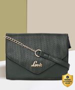 LAVIE Green Women Sling Bag – Mini MORITZ CSB ENV FPOVR-PLASTICHANDBAG